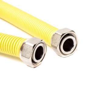   Bordáscső gázhoz inox 100% 1/2"-1/2" BB 50-100cm nyújtható 10 év garancia