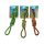 Kutyajáték kötél 37cm csomóval zöld/sárga/naracssárga Pet Toys