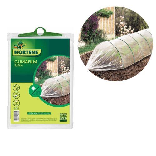 Fóliasátor / Fóliaalagút pótfólia 2,0x5,0m színtelen Climafilm