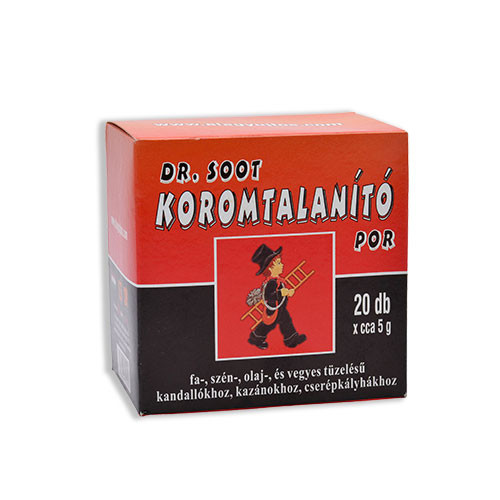 Koromtalanító por 5gr 20db Dr. Soot