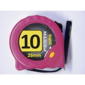 Mérőszalag 10m 25mm Astra