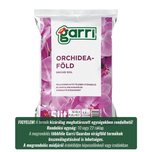Garri virágföld orchidea 5l