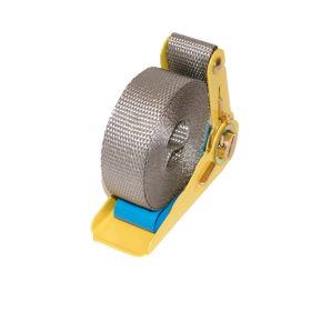   Rakományrögzítő szabványfeszítővel 4m 25mm 400kg-ig 1 részes szürke