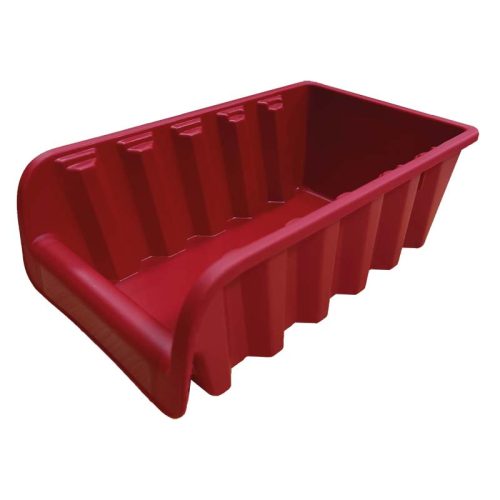 Csavartartó box közepes 11,5x21x7,5cm piros Curver