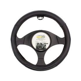 Kormányvédő 38cm fekete/fehér varrással Dunlop