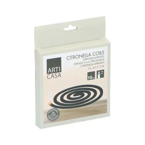 Szúnyogriasztó spirál citronellával 10db Arti Casa