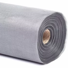 Rovarháló (szúnyogháló) üvegszálas 1,2x30m ezüst