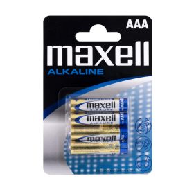 Elem alkaline AAA 4db Maxell