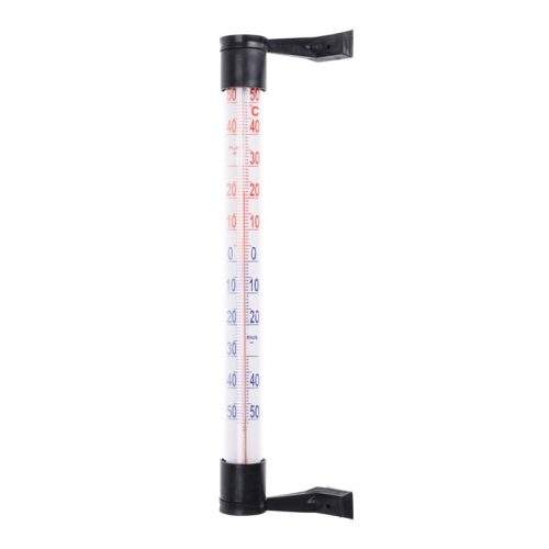 Hőmérő kültéri 210mm ablakra szerelhető +50/-50