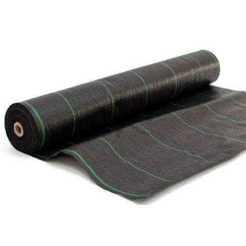 Agroszövet 1,05x5m fekete 90gr/m2