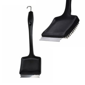 Grilltisztító kefe 2in1 nyeles 49cm