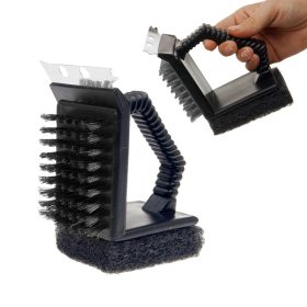 Grilltisztító kefe 2in1 kompakt