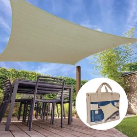 Napvitorla négyzet alakú 3x3m krém 170gr/m2