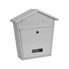 Postaláda házikó 38x36x13cm fehér