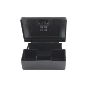 Egérdoboz kulccsal 12,5x9,5x4cm fekete Tritox