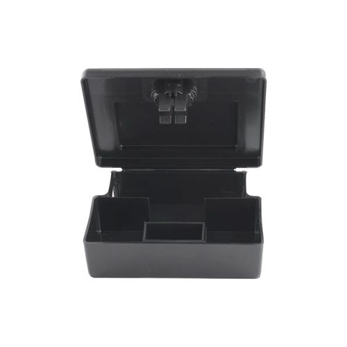 Egérdoboz kulccsal 12,5x9,5x4cm fekete Tritox