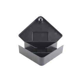 Egérdoboz kulccsal 15,5x9,5x3,2cm sarokba fekete Profi