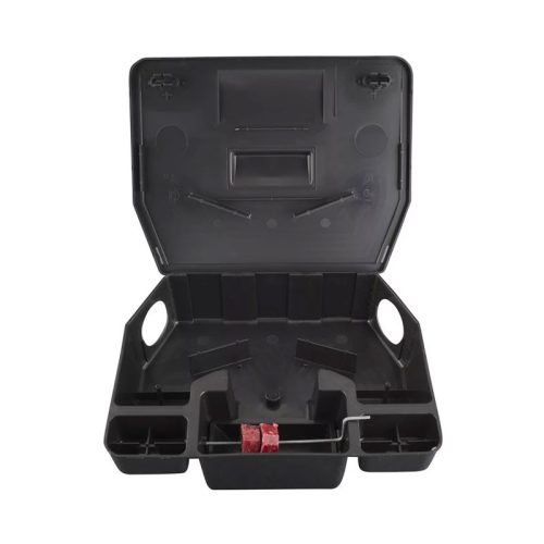 Patkányláda kulccsal 35x27x9cm fekete Profi