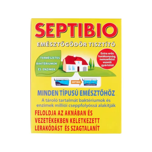 Emésztő és szennyvízhálózat karbantartó enzim Septibio
