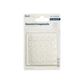   Padlóvédő szilikon öntapadós 10x3mm 25db-os kör KMT (12db/karton)