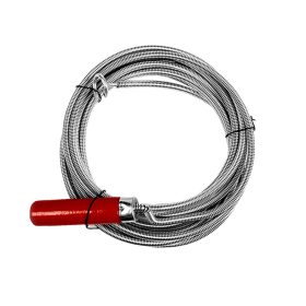 Csőtisztító tekerős 5m 9mm erősített