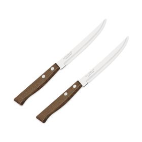 Kés 12cm sima éllel fa nyéllel 2db tradicional Tramontina