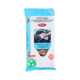   Nedves törlőkendő autós 20db belső felületekhez vanílliás