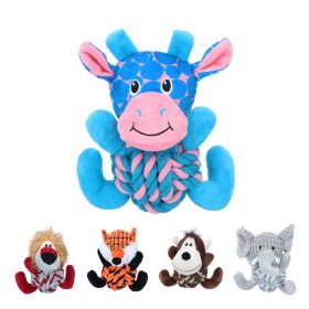 Kutyajáték állatfigurák 17x18cm kötél Pet Toys