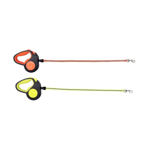 Kutyapóráz 3,5m világít sötétben sárga-narancs Pet Treatment