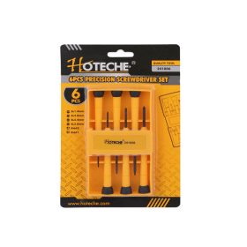   Csavarhúzó készlet 6 részes órás / precíziós vegyes Profi Hoteche