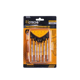   Csavarhúzó készlet 6 részes órás / precíziós vegyes Hoteche