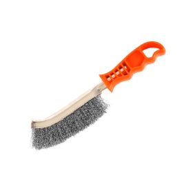 Drótkefe hajlított natúr