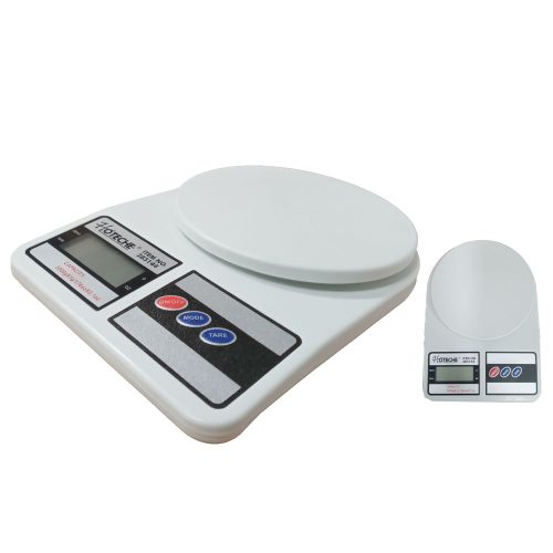 Mérleg konyhai digitális 5kg-ig 3V LCD kijelző Hoteche