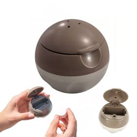 Vegyszeradagoló úszó kicsi 60mm barna