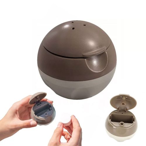 Vegyszeradagoló úszó kicsi 60mm barna