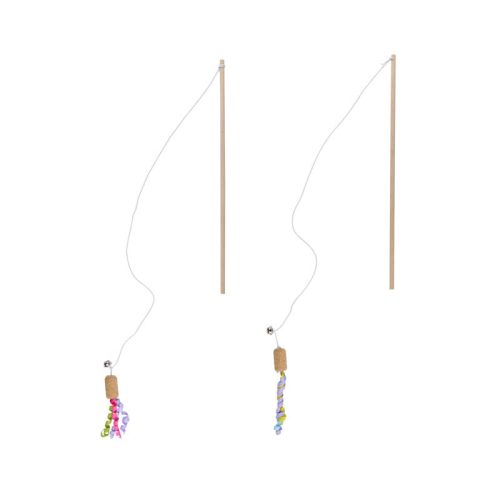 Macskajáték pálcás 40x1x15cm Pet Toys