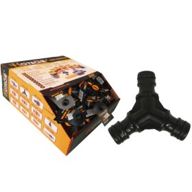 Y-elágazó műanyag gyorscsatlakozós (60db/doboz) Hoteche