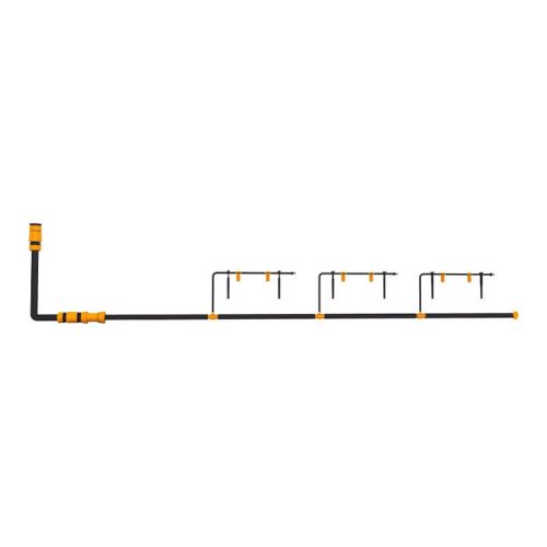 Locsoló öntözőrendszer 5m 1/2" és 20m 3/16"  30db szórófej Profi Hoteche