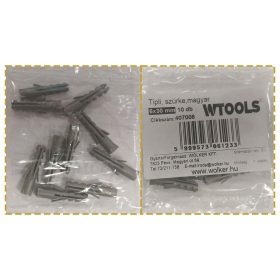 Tipli 6x30mm szürke magyar 10db/csomag