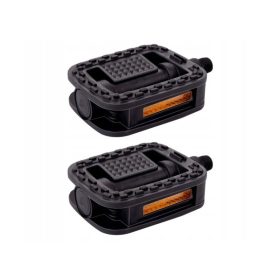 Kerékpár pedál prizmás 2db fekete Dunlop