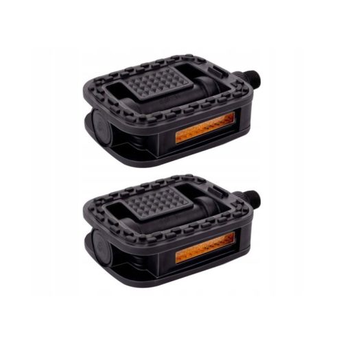 Kerékpár pedál prizmás 2db fekete Dunlop