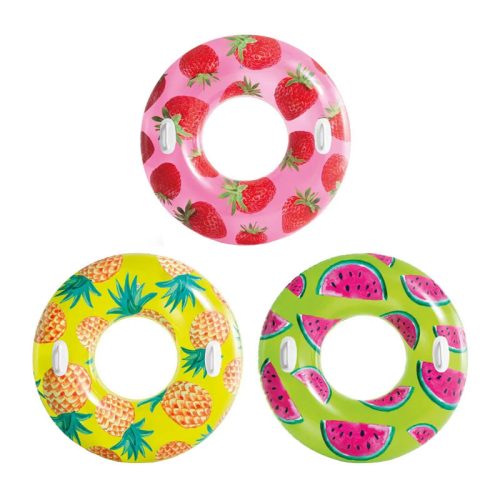 Úszógumi felfújható 107cm gyümölcs mintájú