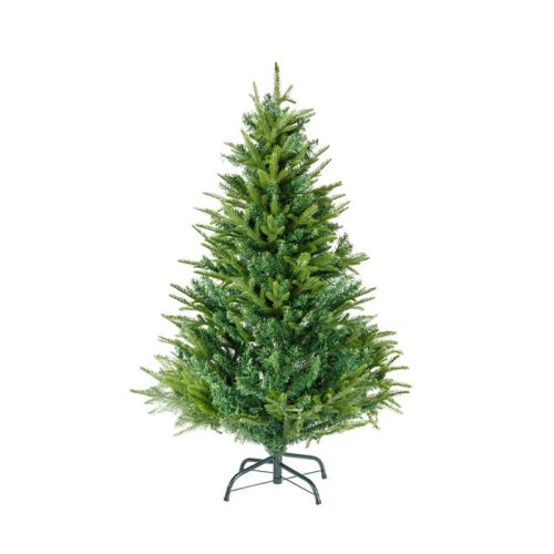 Műfenyő 150cm 2D/3D vegyes PE/PVC fém talppal lucfenyő