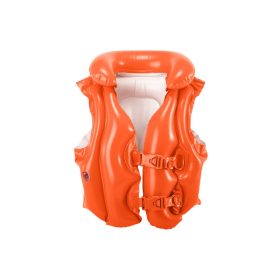 Strand mentőmellény felfújható 50x47cm narancssárga