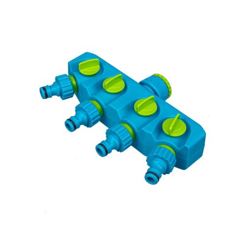 Csapcsatlakozó 3/4"-1" 4 utas elosztó Palisad