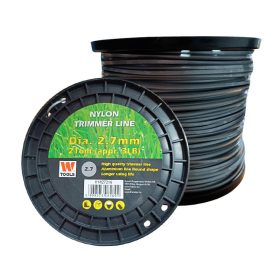 Fűnyíró damil 2,7mm 216m alu kör profi Trimmer Line