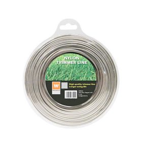   Fűnyíró damil 2,7mm 15m négyszög dual-cut profi Trimmer Line