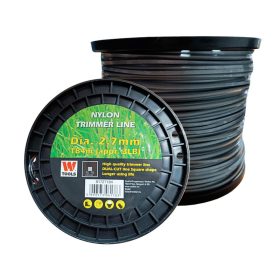   Fűnyíró damil 2,7mm 184m négyszög dual-cut profi Trimmer Line