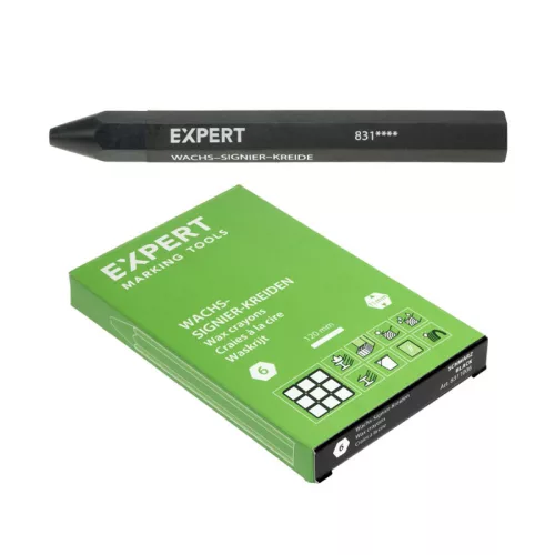 Zsírkréta fekete hideg-meleg acél-fához Expert
