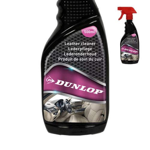 Bőrápoló és tisztító spray autós 500ml pumpás Dunlop